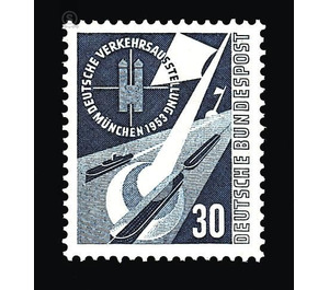 German Transport Exhibition  - Germany / Federal Republic of Germany 1953 - 30 Pfennig
