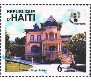Gingerbread house, Port-au-Prince (19th cent.) - Caribbean / Haiti 2000 - 6