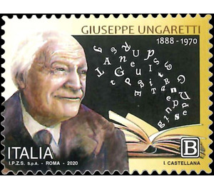 Giuseppe Ungaretti, Poet and Journalist - Italy 2020