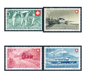 Gleisbauarbeiter  - Switzerland 1947 Set