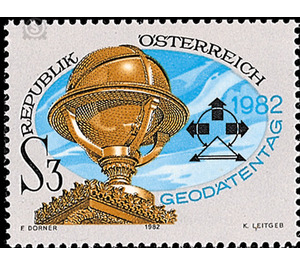 globe  - Austria / II. Republic of Austria 1982 - 3 Shilling