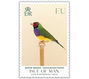 Gouldian Finch - Great Britain / British Territories / Isle of Man 2021