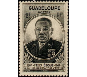 Governor-General Eboue - Caribbean / Guadeloupe 1945 - 2
