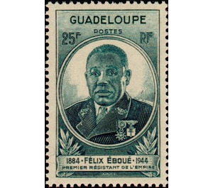Governor-General Eboue - Caribbean / Guadeloupe 1945 - 25