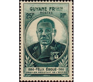 Governor General Eboue - South America / French Guiana 1945 - 25