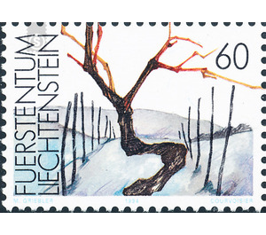 grapevine  - Liechtenstein 1994 - 60 Rappen