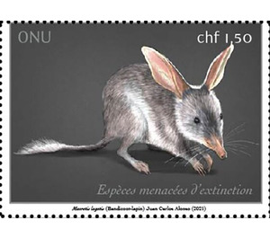 Greater Bilby (Macrotis lagotis) - UNO Geneva 2021 - 1.50