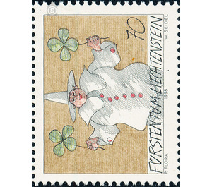 Greeting stamp - fun on the letter  - Liechtenstein 1998 - 70 Rappen