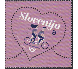 Greetings Stamp - Love - Slovenia 2020 - 70