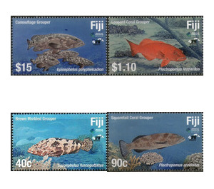 Groupers (2019) - Melanesia / Fiji 2019 Set