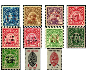 Guard Mail - Micronesia / Guam 1930 Set