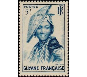 Guyanese wearing the katoury - South America / French Guiana 1947 - 5