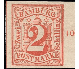 Hamburg arms - Germany / Old German States / Hamburg 1859 - 2
