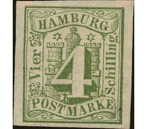 Hamburg arms - Germany / Old German States / Hamburg 1859 - 4