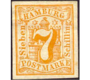 Hamburg arms - Germany / Old German States / Hamburg 1859 - 7