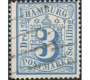 Hamburg arms - Germany / Old German States / Hamburg 1864 - 3