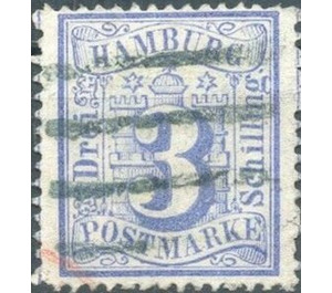 Hamburg arms - Germany / Old German States / Hamburg 1865 - 3