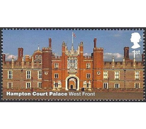 Hampton Court Palace - West Front - United Kingdom 2018