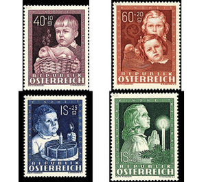 Happy childhood  - Austria / II. Republic of Austria 1949 Set