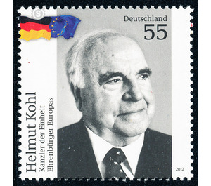 Helmut Kohl  - Germany / Federal Republic of Germany 2012 - 55 Euro Cent