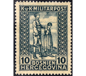 Help for war victims  - Austria / k.u.k. monarchy / Bosnia Herzegovina 1918 - 10 Heller