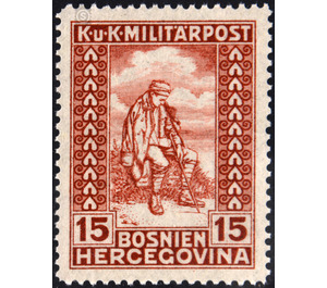 Help for war victims  - Austria / k.u.k. monarchy / Bosnia Herzegovina 1918 - 15 Heller
