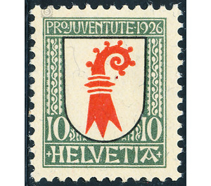 Heraldic coats of arms  - Switzerland 1926 - 10 Rappen