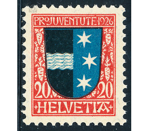 Heraldic coats of arms  - Switzerland 1926 - 20 Rappen