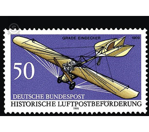 Historic airmail transport  - Germany / Federal Republic of Germany 1991 - 50 Pfennig