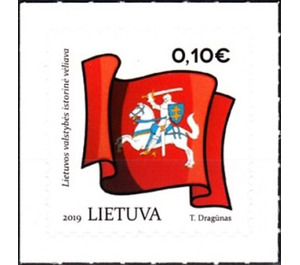 Historic Lithuanian Flags - Lithuania 2019 - 0.10