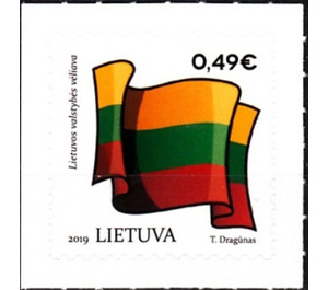 Historic Lithuanian Flags - Lithuania 2019 - 0.49