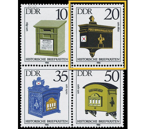 Historic mailboxes  - Germany / German Democratic Republic 1985 - 20 Pfennig