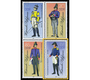 Historic postal uniforms  - Germany / German Democratic Republic 1986 - 100 Pfennig