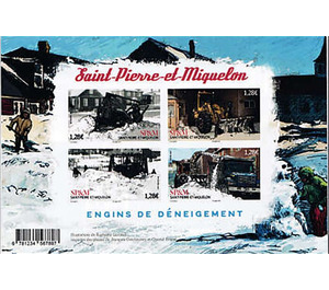 Historic Snow Plows - North America / Saint Pierre and Miquelon 2021
