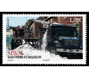 Historic Snow Plows - North America / Saint Pierre and Miquelon 2021