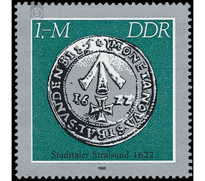Historical coins: City Valley  - Germany / German Democratic Republic 1986 - 100 Pfennig