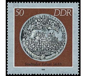 Historical coins: City Valley  - Germany / German Democratic Republic 1986 - 50 Pfennig