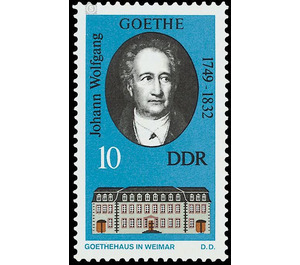 Historical memorials in Weimar  - Germany / German Democratic Republic 1973 - 10 Pfennig