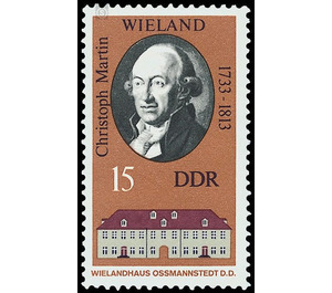 Historical memorials in Weimar  - Germany / German Democratic Republic 1973 - 15 Pfennig