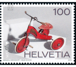 Historical toy  - Switzerland 2015 - 100 Rappen