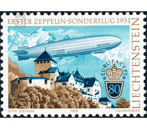 History of the post office  - Liechtenstein 1979 - 80 Rappen