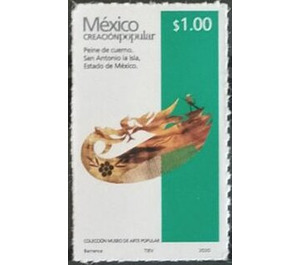 Horn Comb (Self Adhesive) - Central America / Mexico 2020