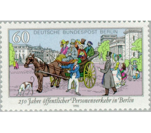 Horse-drawn carriage - Germany / Berlin 1990 - 60