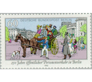 Horse-drawn carriage - Germany / Berlin 1990 - 60