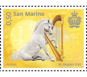 Horse - San Marino 2020 - 0.50