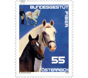 horses  - Austria / II. Republic of Austria 2008 - 55 Euro Cent
