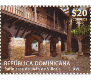 House of Juan de Villoria, Patio - Caribbean / Dominican Republic 2020