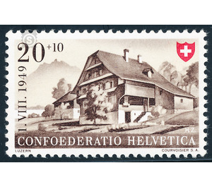 House  - Switzerland 1949 - 20 Rappen