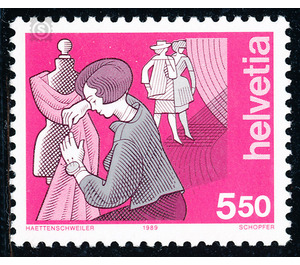 Human and professional  - Switzerland 1989 - 550 Rappen