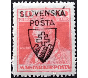 Hungarian Stamps Overprinted "SLOVENSKÁ POSTA" - Czechoslovakia 1918 - 10